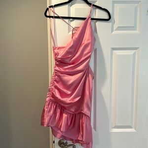 pink mini dress!! amanda uprichard